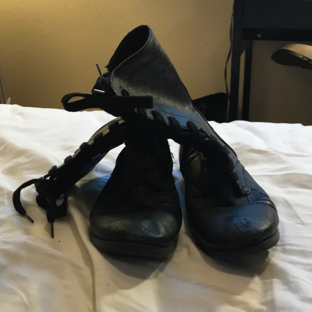 Black Combat Boots